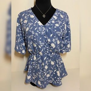 COPY - Sienna Sky - Floral Blouse